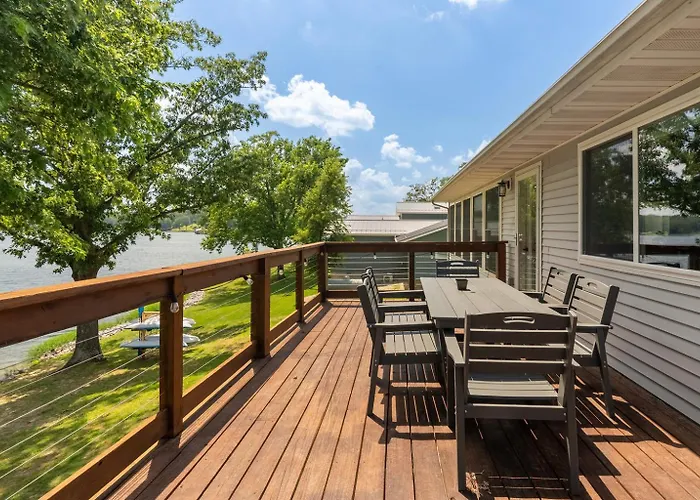 Waterfront 3br Loft W Dock On Of Egypt Creal Springs